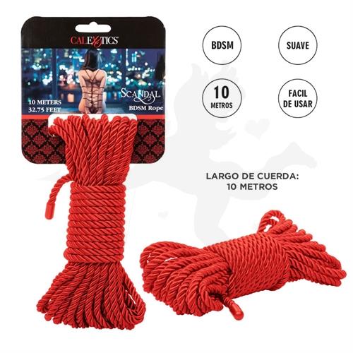 Soga para juego BDSM de 10 metros