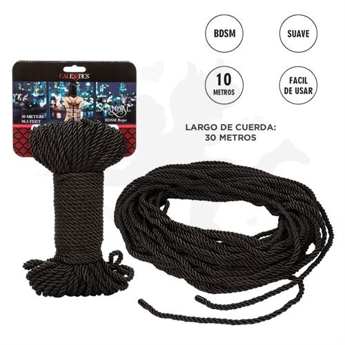 Soga BDSM de 30 metros para atadura erotica